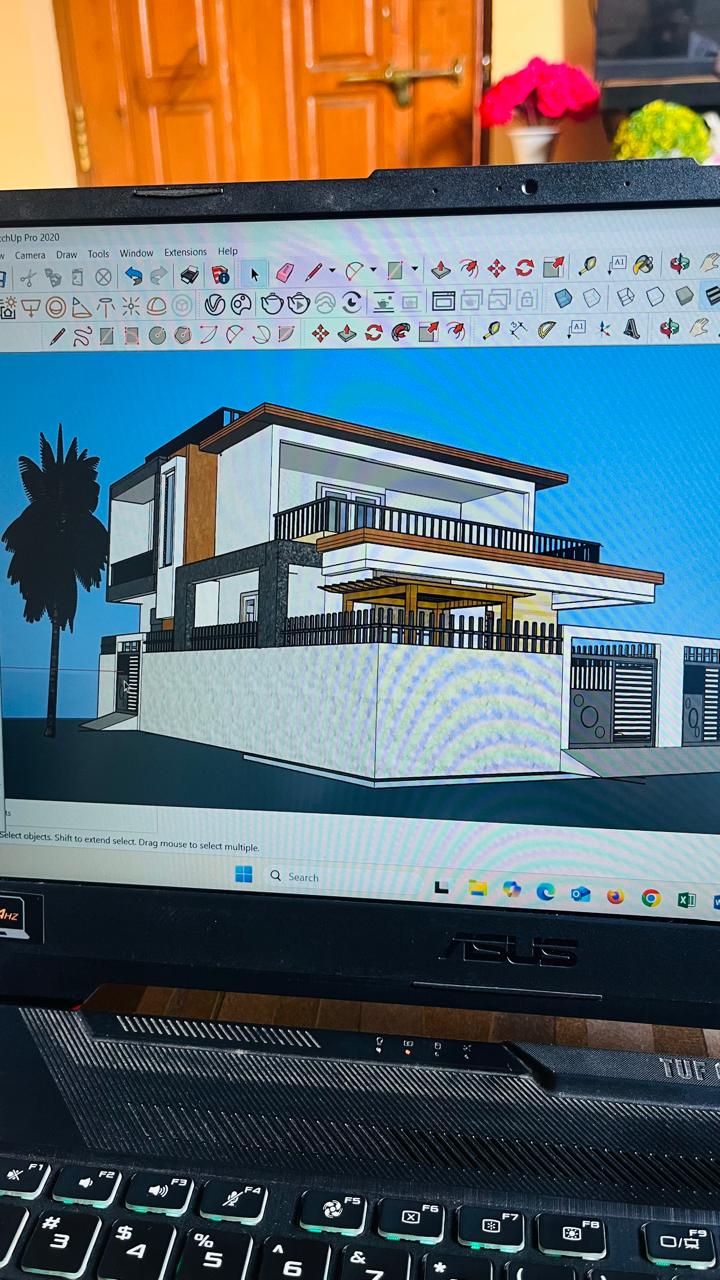 House Extensions & Expansion in Hubli Dharwad Karnataka - Balcony and vertical floor structural expansions.